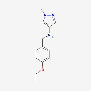 N-[(4-ethoxyphenyl)methyl]-1-methyl-1H-pyrazol-4-amine