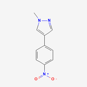 1-Methyl-4-(4-nitrophenyl)-1H-pyrazole