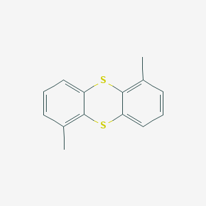 molecular formula C14H12S2 B11743970 1,6-Dimethylthianthrene 