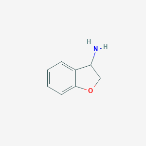 molecular formula C8H9NO B011744 2,3-二氢苯并呋喃-3-胺 CAS No. 109926-35-4