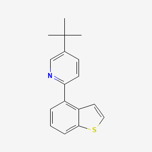 2-(1-Benzothiophen-4-yl)-5-tert-butylpyridine