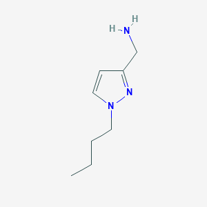 1-(1-butyl-1H-pyrazol-3-yl)methanamine