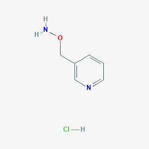 O-(Pyridin-3-ylmethyl)hydroxylaminehydrochloride