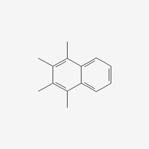 molecular formula C14H16 B11744206 1,2,3,4-Tetramethylnaphthalene CAS No. 28652-74-6