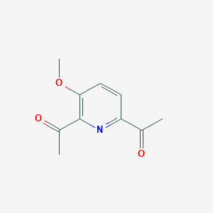 1-(6-Acetyl-5-methoxypyridin-2-yl)ethan-1-one