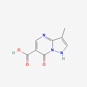 3-methyl-7-oxo-4H,7H-pyrazolo[1,5-a]pyrimidine-6-carboxylic acid