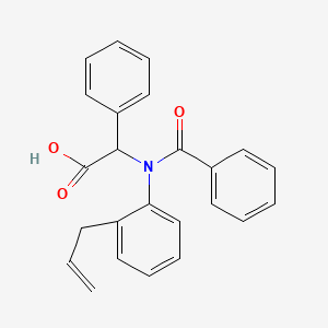 [2-Allyl(benzoyl)anilino](phenyl)acetic acid