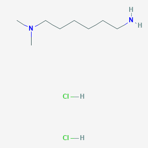 molecular formula C8H22Cl2N2 B11744382 N,N-Dimethyl-1,6-hexanediamine dihydrochloride 