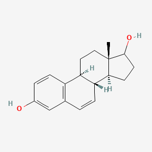 (3aS,3bR,9bS,11aS)-11a-methyl-1H,2H,3H,3aH,3bH,9bH,10H,11H,11aH-cyclopenta[a]phenanthrene-1,7-diol