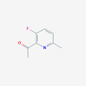 1-(3-Fluoro-6-methylpyridin-2-yl)ethan-1-one