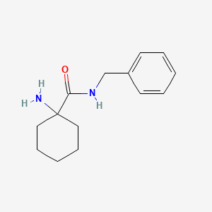 1-amino-N-benzylcyclohexane-1-carboxamide