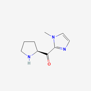 1-methyl-2-[(2S)-pyrrolidine-2-carbonyl]-1H-imidazole