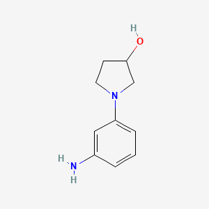 1-(3-Aminophenyl)pyrrolidin-3-ol