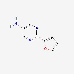 2-(Furan-2-yl)pyrimidin-5-amine