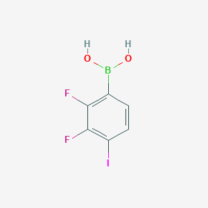 (2,3-Difluoro-4-iodophenyl)boronic acid