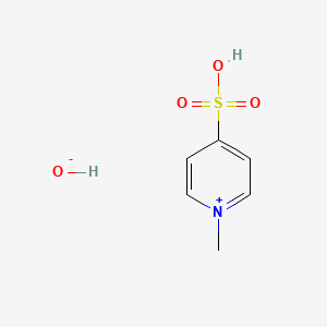 molecular formula C6H9NO4S B11744660 1-Methyl-4-sulfopyridin-1-ium hydroxide 