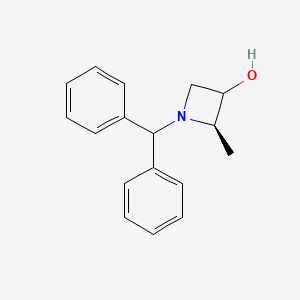 (2R)-1-(diphenylmethyl)-2-methylazetidin-3-ol