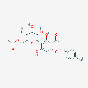 molecular formula C23H22O11 B1174478 6''-O-acetylisovitexin CAS No. 1223097-20-8