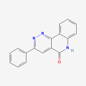 3-phenylpyridazino[4,3-c]quinolin-5(6H)-one