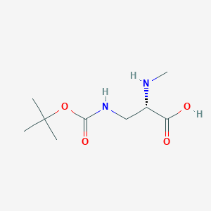 (2S)-3-{[(tert-butoxy)carbonyl]amino}-2-(methylamino)propanoic acid