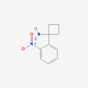 1-(2-Nitrophenyl)cyclobutanamine