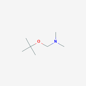 molecular formula C7H17NO B11744910 [(Tert-butoxy)methyl]dimethylamine 