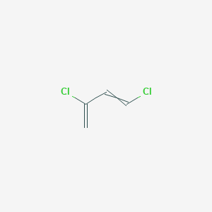 molecular formula C4H4Cl2 B11745052 1,3-Dichlorobuta-1,3-diene CAS No. 41601-60-9