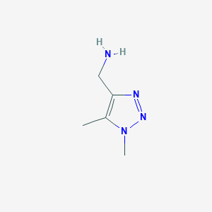 (1,5-Dimethyl-1H-1,2,3-triazol-4-YL)methylamine