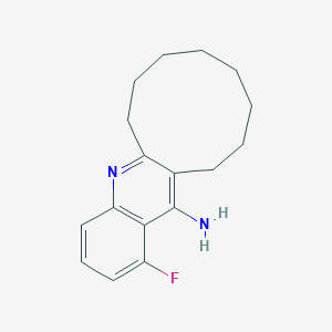 1-Fluoro-6,7,8,9,10,11,12,13-octahydrocyclodeca[b]quinolin-14-amine