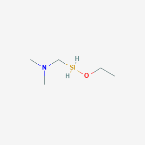 [(Ethoxysilyl)methyl]dimethylamine