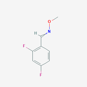 [(2,4-Difluorophenyl)methylidene](methoxy)amine