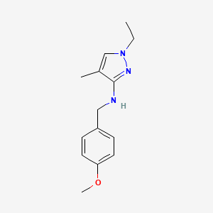 1-ethyl-N-(4-methoxybenzyl)-4-methyl-1H-pyrazol-3-amine