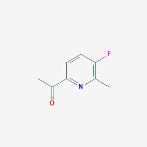 1-(5-Fluoro-6-methylpyridin-2-YL)ethanone