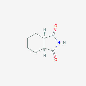 molecular formula C8H11NO2 B117455 顺式-六氢-1H-异吲哚-1,3(2H)-二酮 CAS No. 7506-66-3