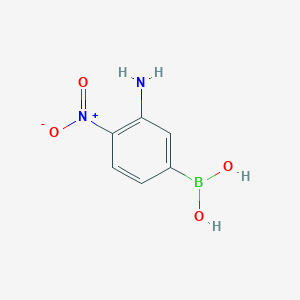 (3-Amino-4-nitrophenyl)boronic acid