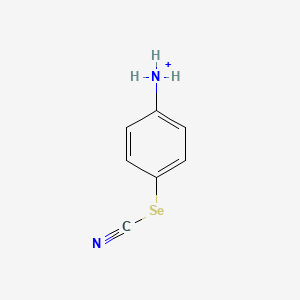 (4-Aminophenyl)(cyano)selanium