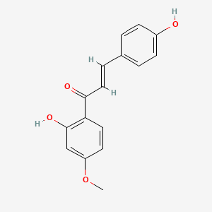 molecular formula C16H14O4 B11745544 4,2'-Dihydroxy-4'-methoxychalcone 