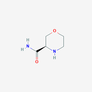 (3R)-Morpholine-3-carboxamide