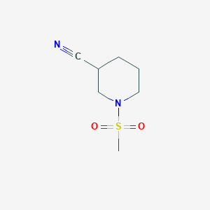 1-(Methylsulfonyl)piperidine-3-carbonitrile