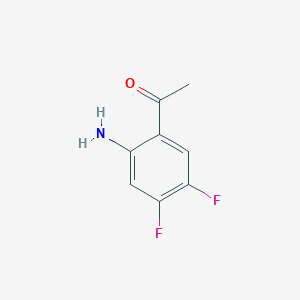 1-(2-Amino-4,5-difluorophenyl)ethan-1-one