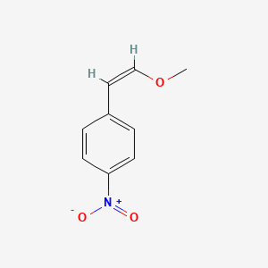 Benzene, 1-[(1Z)-2-methoxyethenyl]-4-nitro-