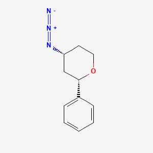 (2S,4R)-4-azido-2-phenyloxane