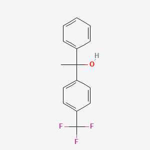 1-Phenyl-1-[4-(trifluoromethyl)phenyl]ethanol