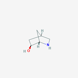 molecular formula C6H11NO B11746158 (1S,4R,6S)-2-Azabicyclo[2.2.1]heptan-6-ol 