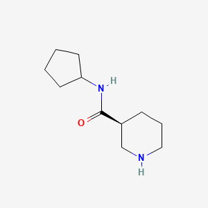 (S)-N-cyclopentylpiperidine-3-carboxamide