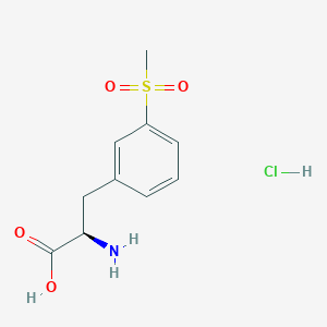 3-(Methylsulfonyl)-D-phenylalanine Hydrochloride