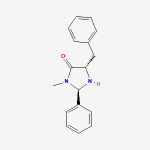 (2R,5S)-5-benzyl-3-methyl-2-phenylimidazolidin-4-one