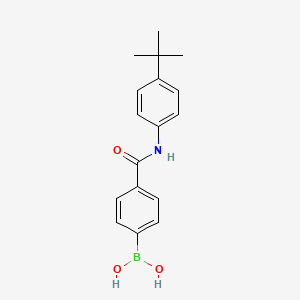 4-borono-N-(4-tert-butyl-phenyl)-benzamide