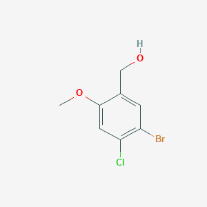 (5-Bromo-4-chloro-2-methoxyphenyl)methanol