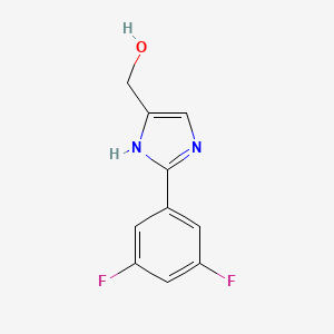 2-(3,5-Difluorophenyl)imidazole-5-methanol